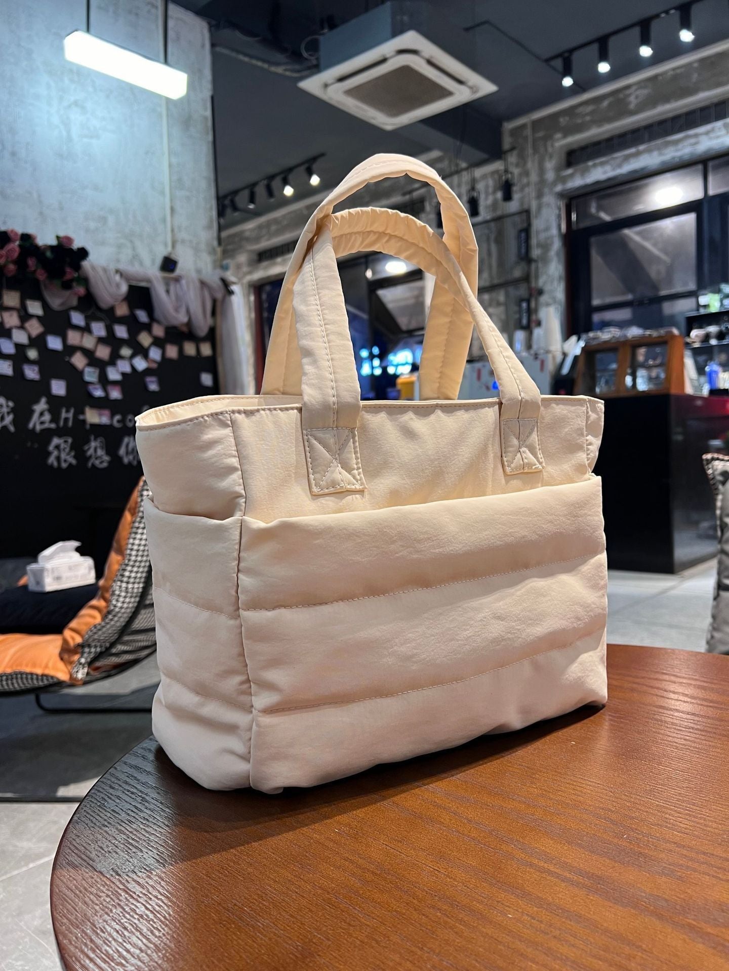 Large Capacity PU Leather Travel Handbag