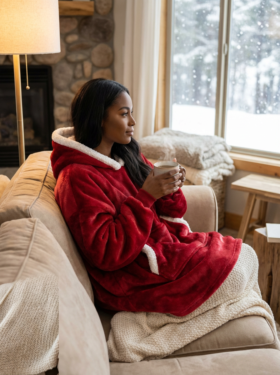 fleece wearable blanket