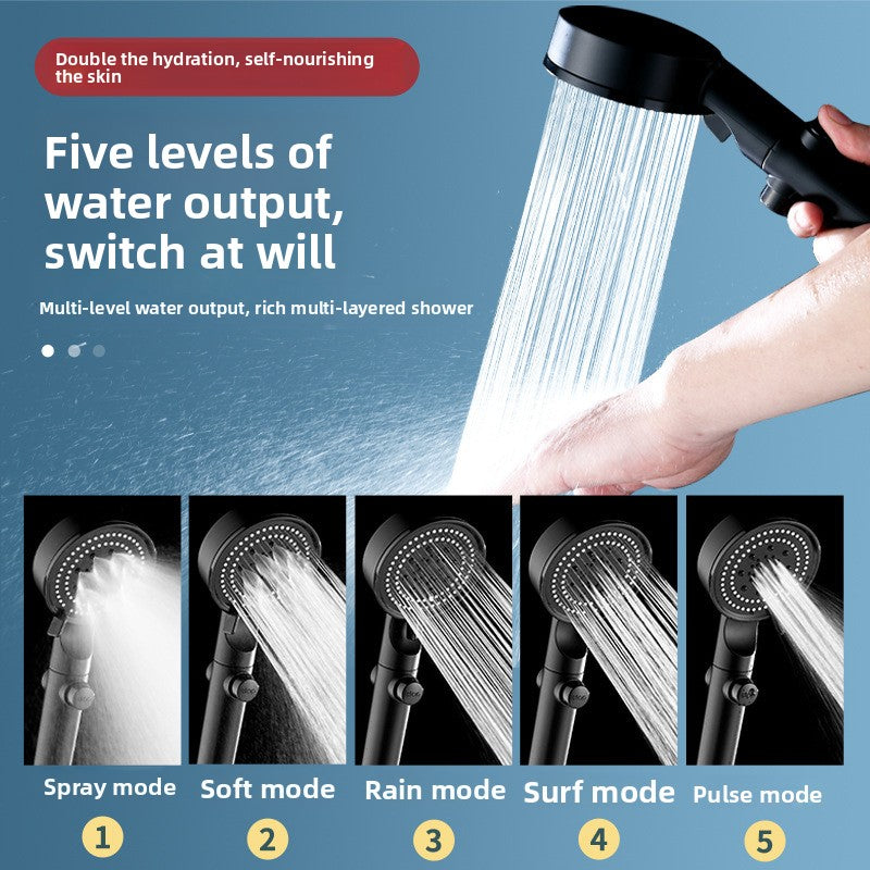 Pressure-enhanced shower head