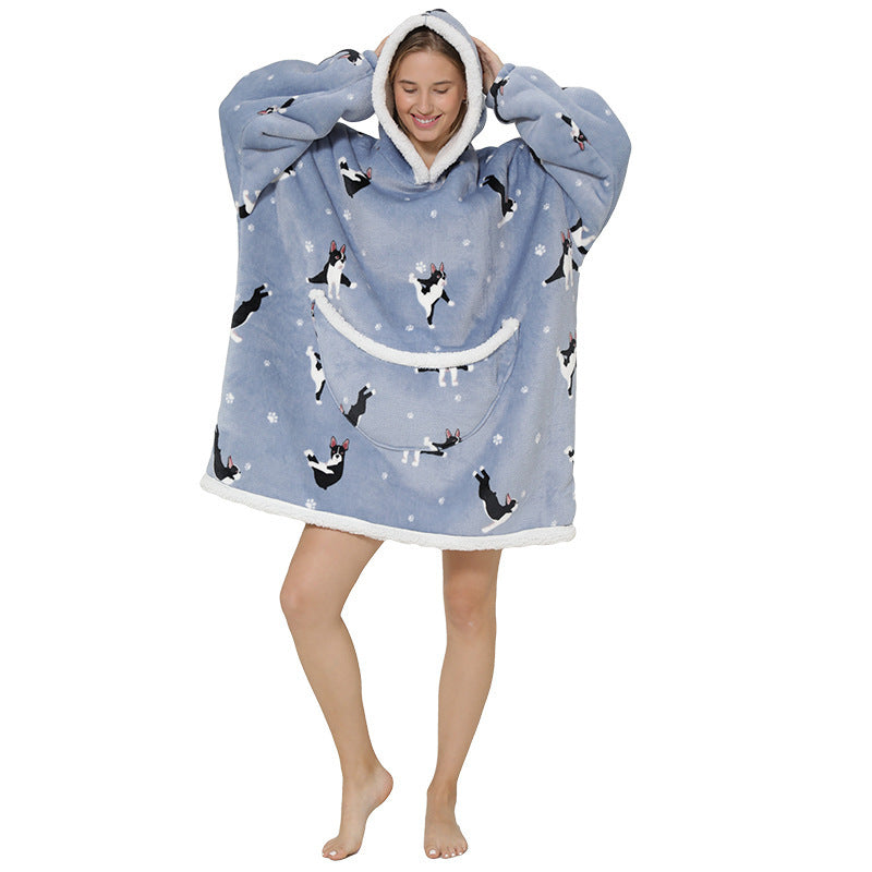 fleece wearable blanket
