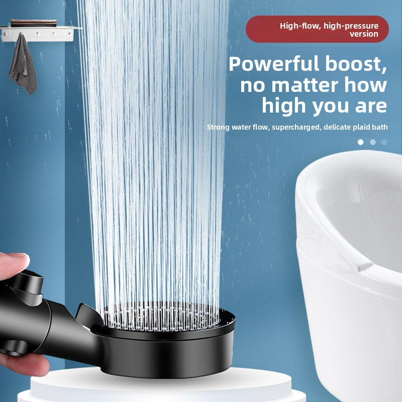 Pressure-enhanced shower head