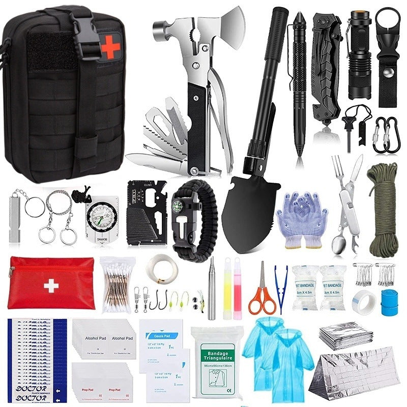Outdoor Survival Emergency Tool Kit