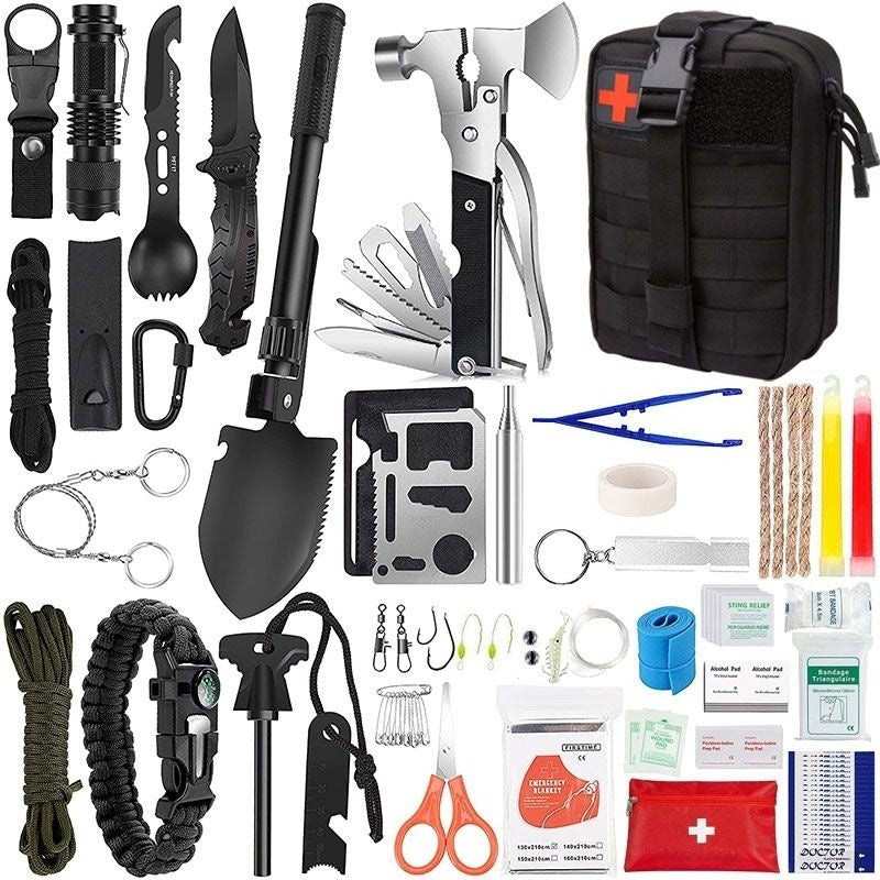 Outdoor Survival Emergency Tool Kit
