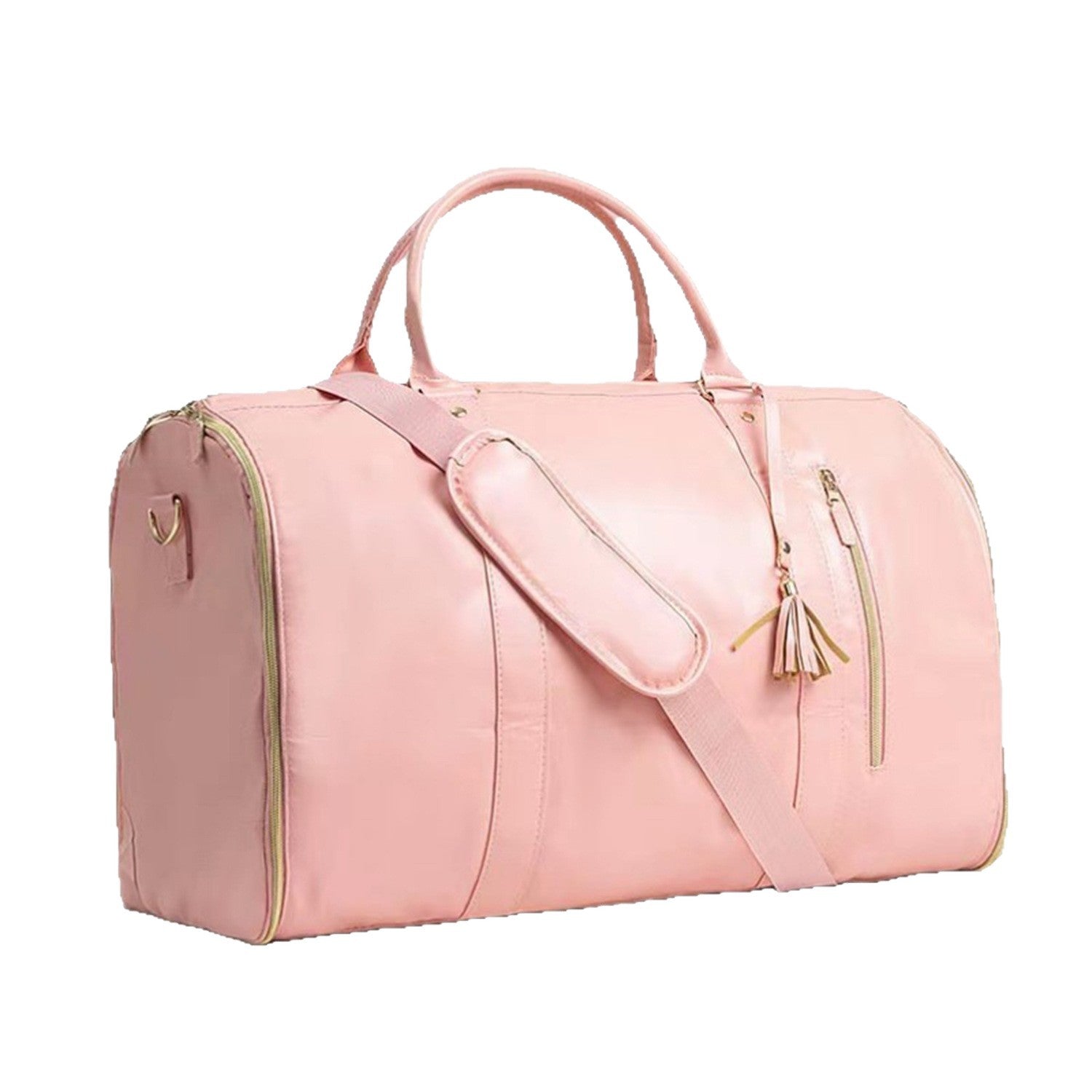 Large Capacity PU Leather Travel Handbag