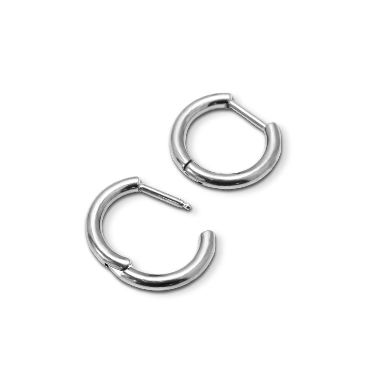 Straight needle earring