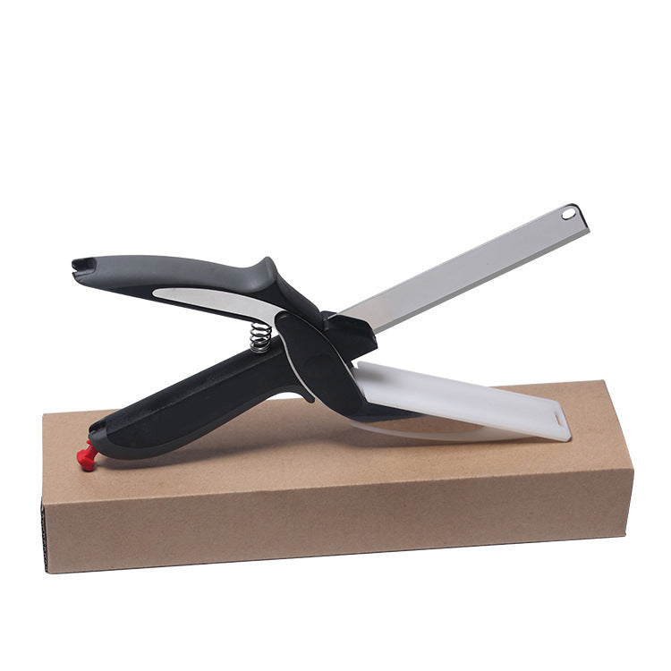 Multifunctional Vegetable Chopping Board Scissors