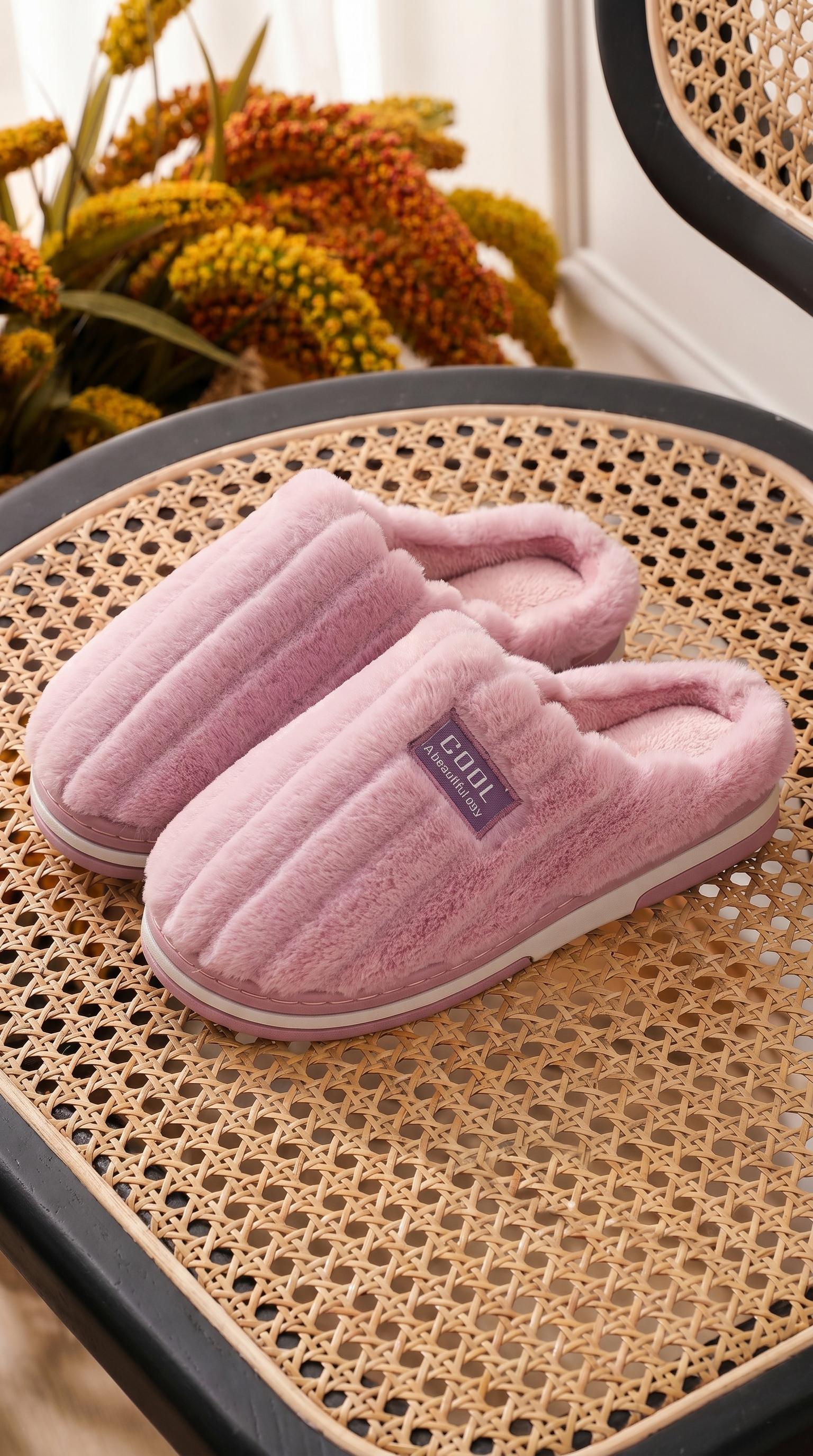 Home Plush Slippers
