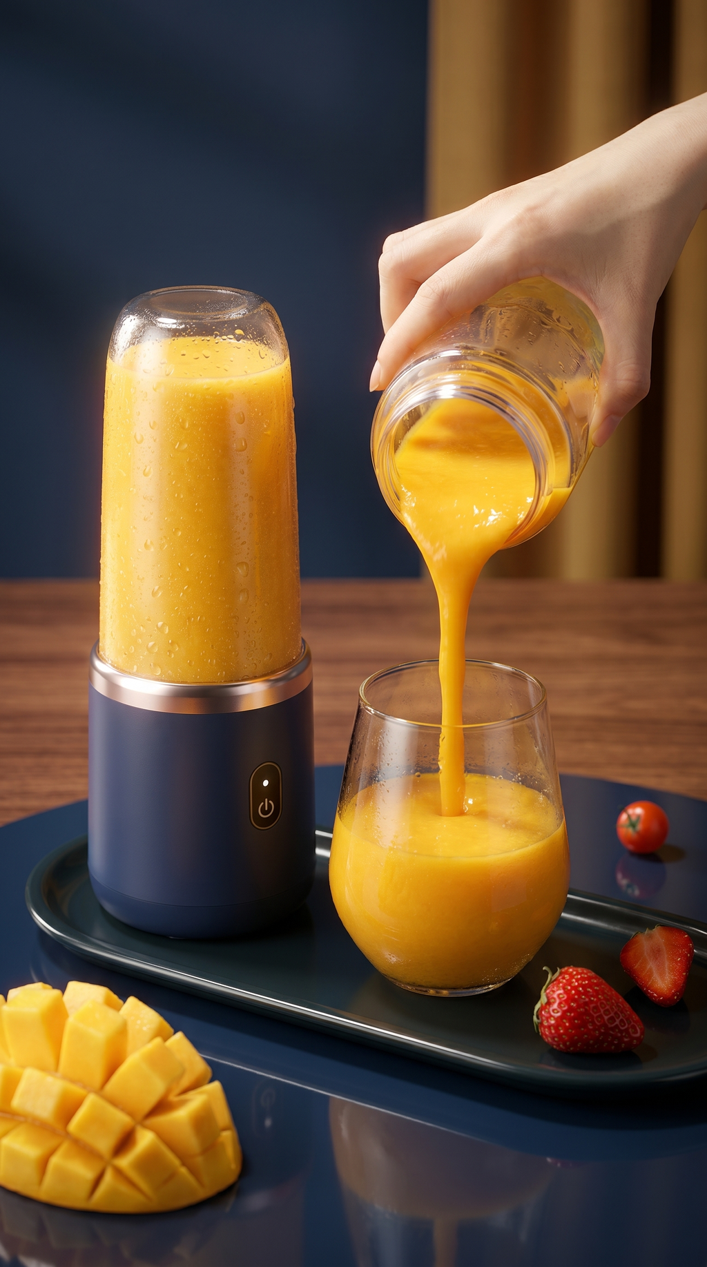 Portable USB Rechargeable Juicer Cup
