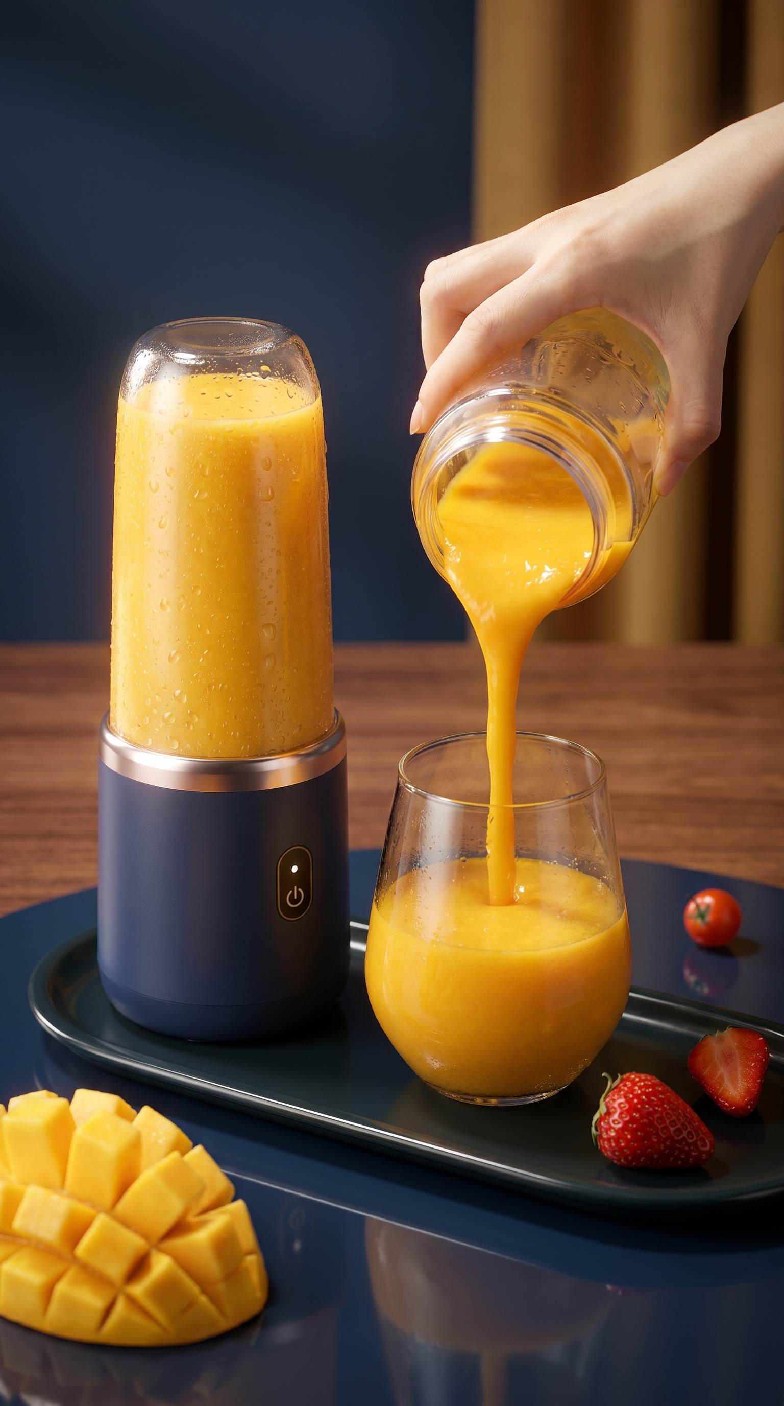 Portable USB Rechargeable Juicer Cup