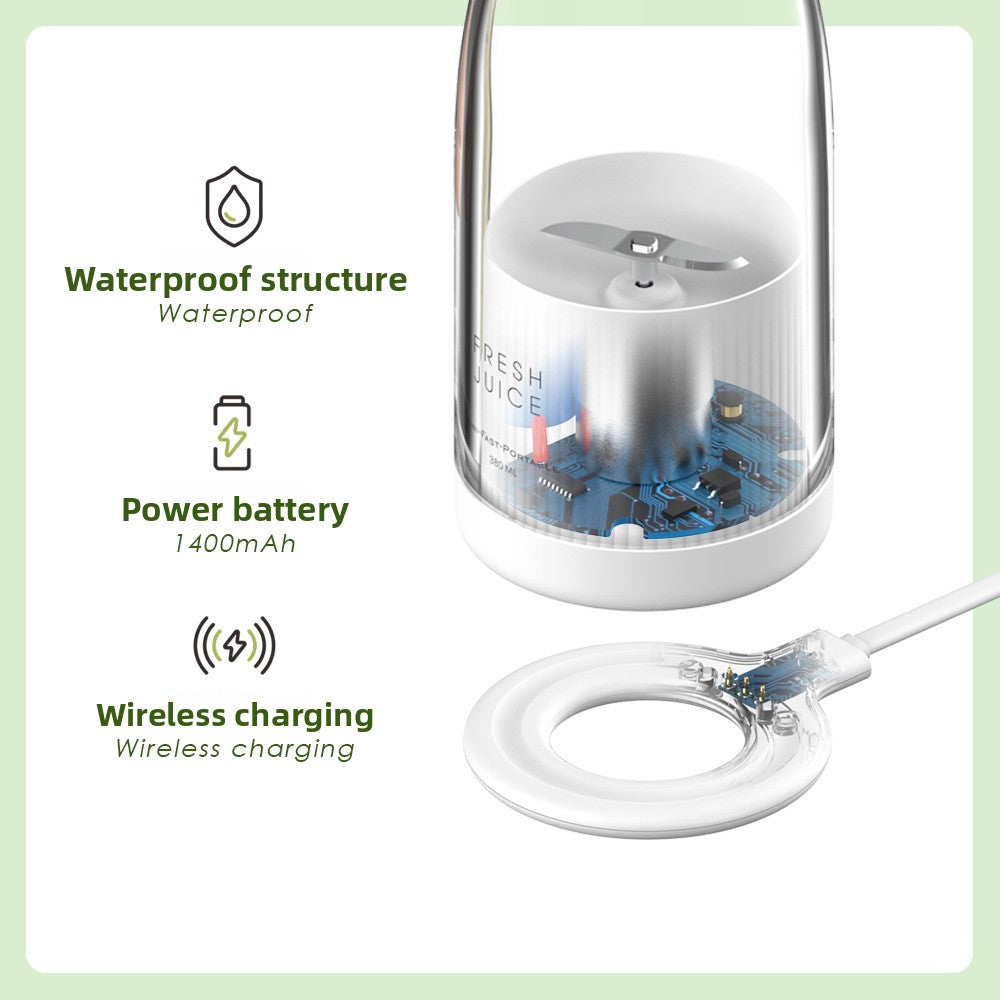 Portable USB Magnetic Charging Electric Juicer Cup