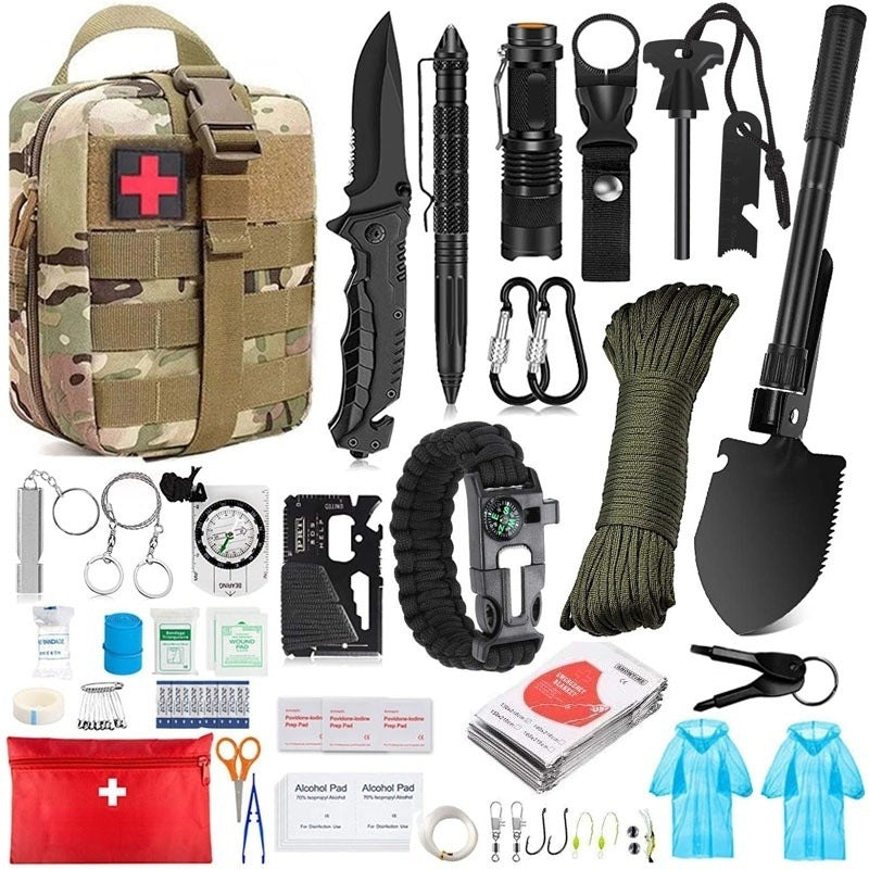 Outdoor Survival Emergency Tool Kit