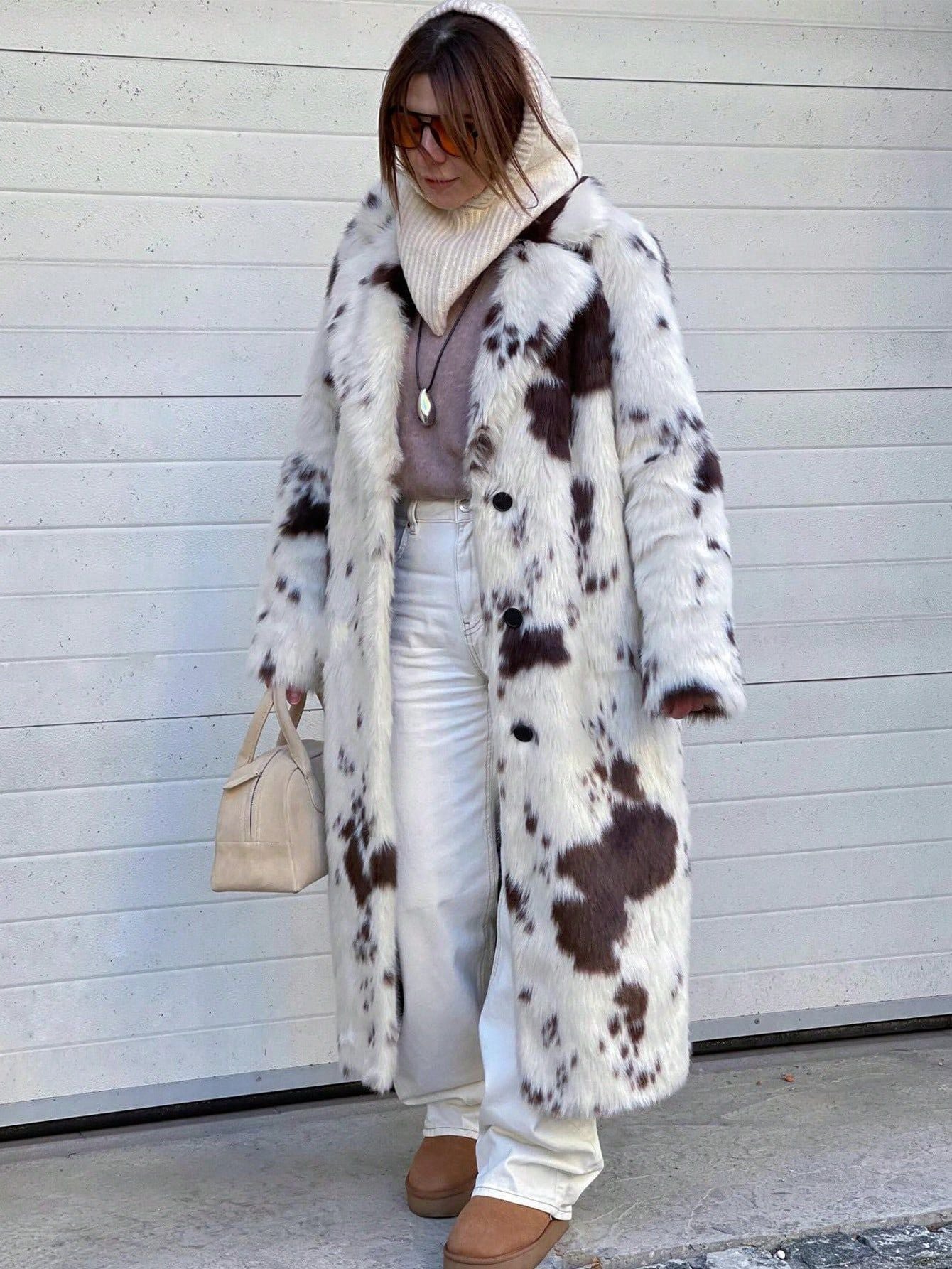 Faux Fur Coat