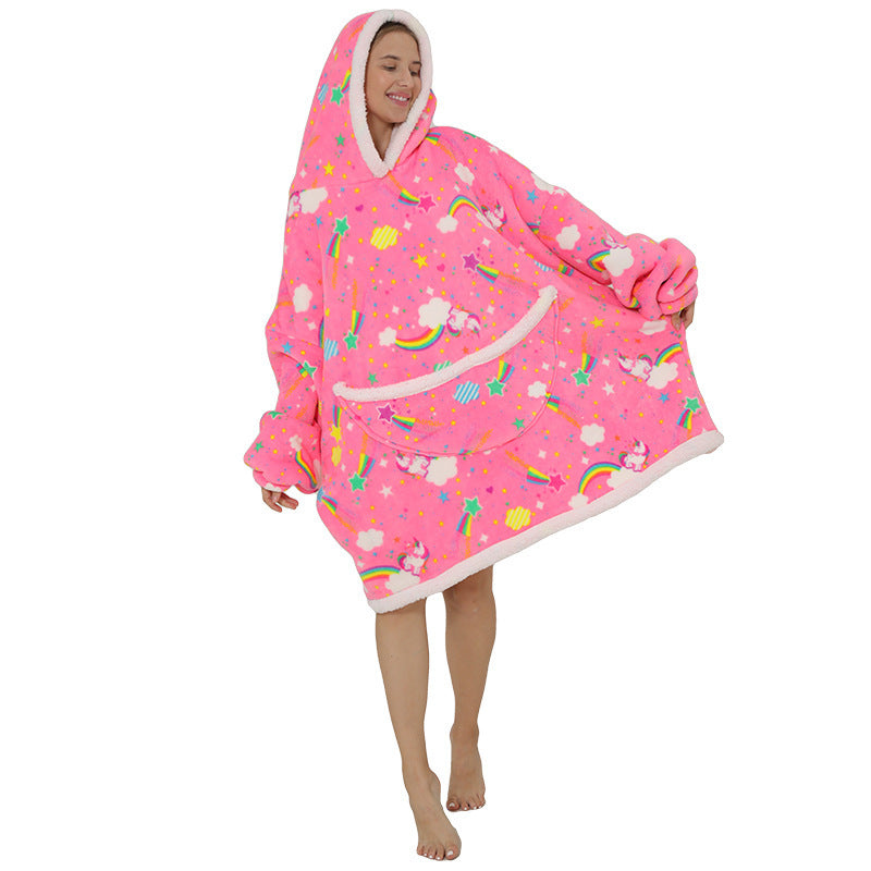 fleece wearable blanket