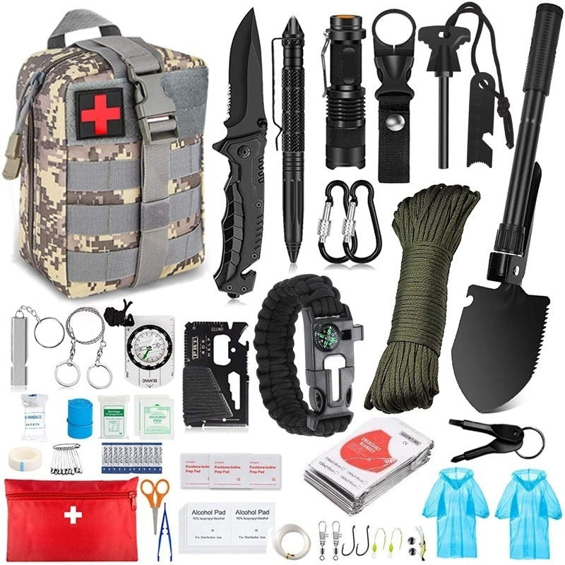 Outdoor Survival Emergency Tool Kit