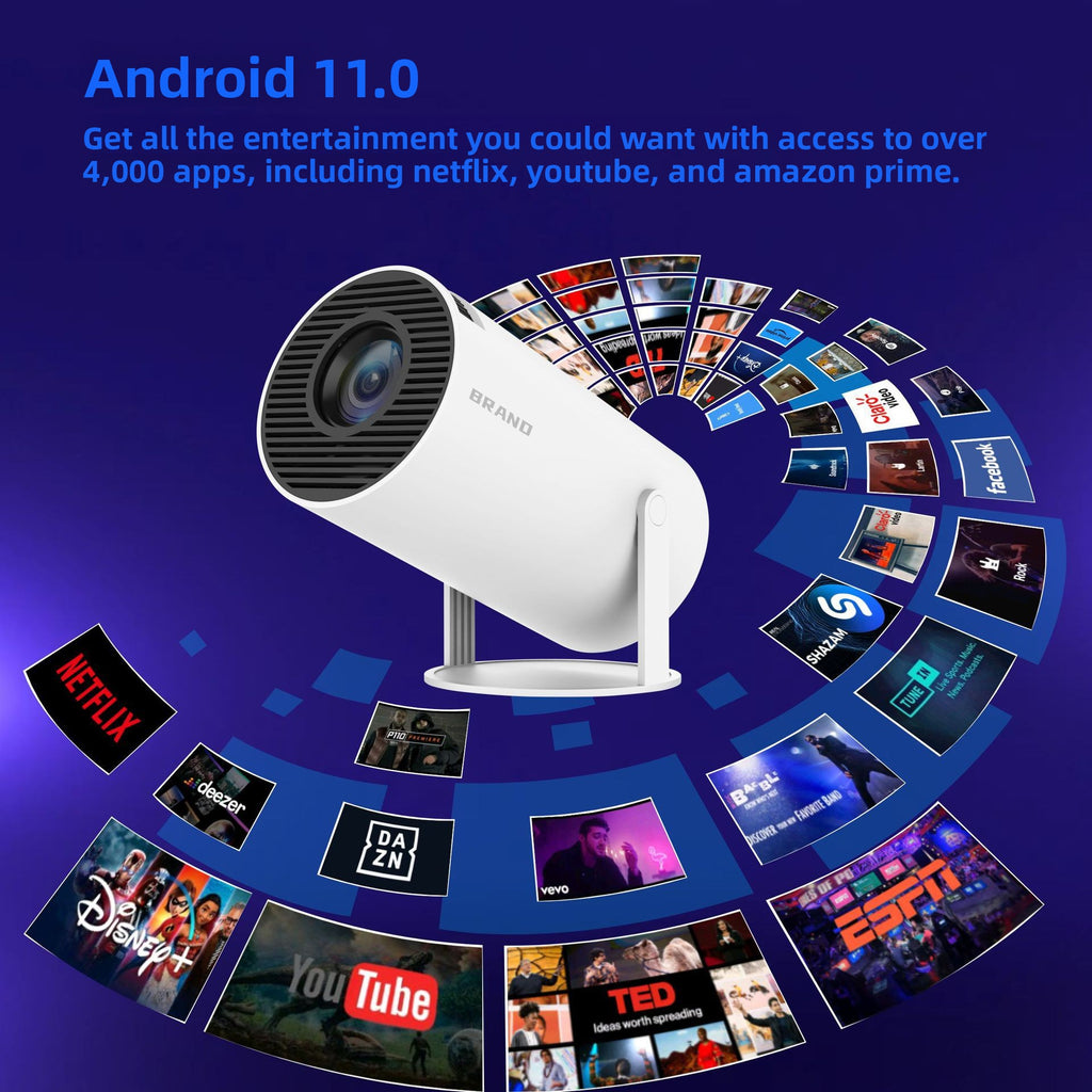 Gimbal Projector for Home Use